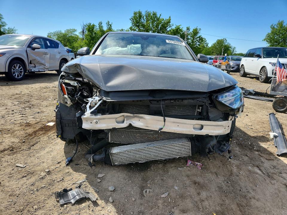 2024 Audi A4 VIN WAUEAAF41RN006227 COPART salvage auction — FRONT END, ID - SALVAGE CERTIFICATE OF TITLE, sold $5,700 on 2026-07-28 (photo 5)