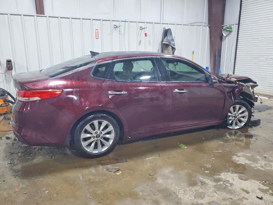 2017 Kia Optima VIN 5XXGU4L3XHG126053 COPART salvage auction — FRONT END, Pa - Certificate Of Salvage, sold $600 on 2026-07-22 (photo 3)