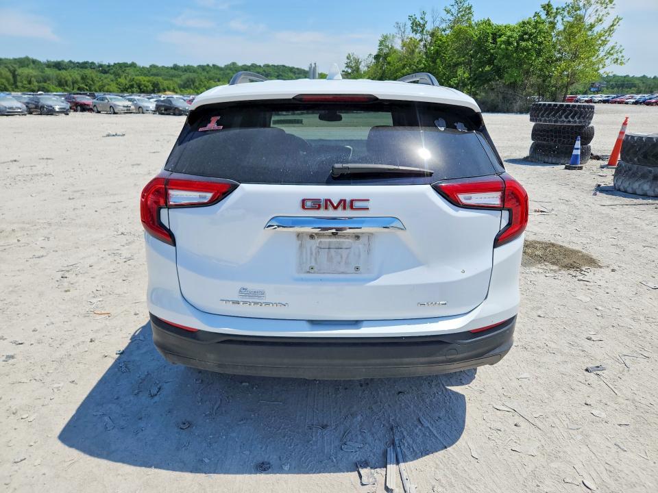 2022 Gmc Terrain VIN 3GKALTEV5NL265206 COPART salvage auction — FRONT END, Il - Salvage Certificate, sold $7,600 on 2026-07-27 (photo 6)