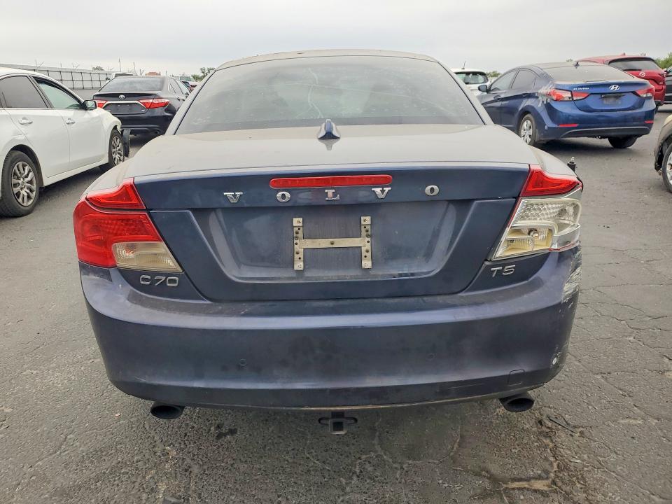 2013 Volvo C70 VIN YV1672MC9DJ139253 COPART salvage auction — REAR END, Ca - Salvage Certificate, sold $850 on 2026-07-09 (photo 6)