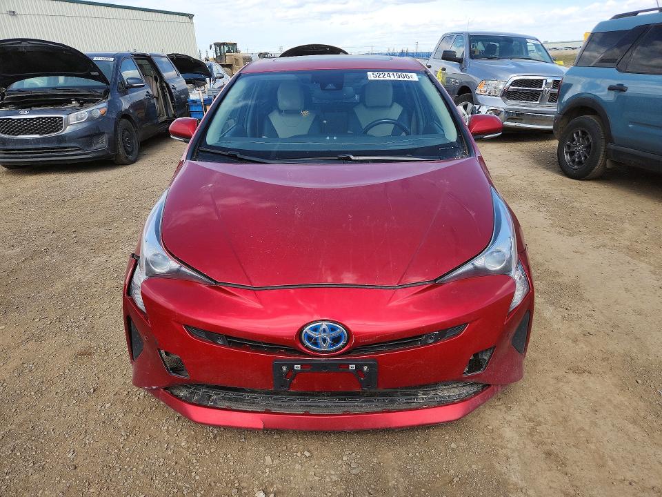 2017 Toyota Prius VIN JTDKARFU7H3530951 COPART salvage auction — FRONT END, AB - BOS - SALVAGE, sold $2,700 on 2026-07-21 (photo 5)