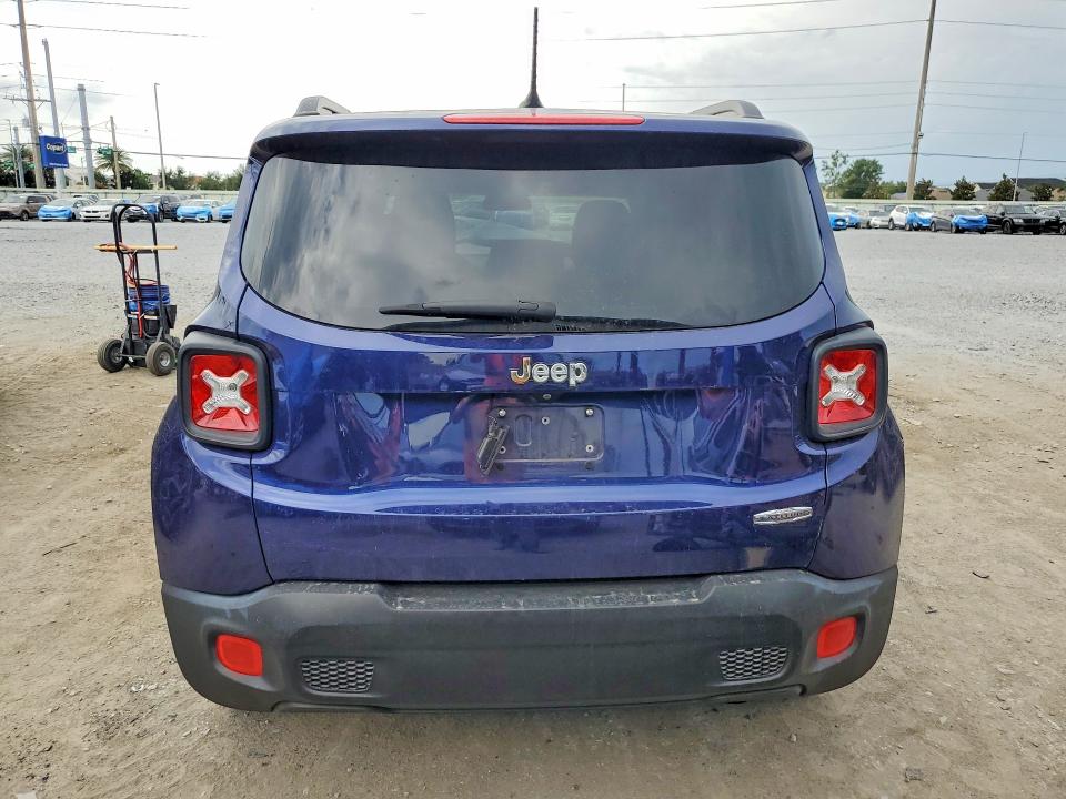 2017 Jeep Renegade VIN ZACCJABBXHPG43931 COPART salvage auction — FRONT END, Fl - Cert Of Title Slvg Rebuildable, sold $950 on 2026-07-31 (photo 6)