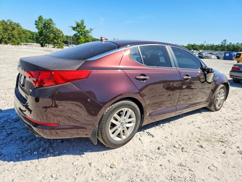 2011 Kia Optima VIN KNAGM4A79B5130755 COPART salvage auction — FRONT END, Ga - Cert Of Title-Salvage, sold $750 on 2026-07-27 (photo 3)