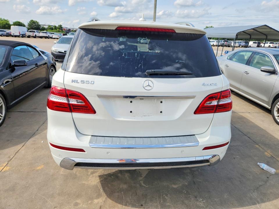 2013 Mercedes-benz M-klasse VIN 4JGDA7DB4DA100925 COPART salvage auction — NORMAL WEAR, Tx - Certificate Of Title, sold $7,800 on 2026-07-09 (photo 6)