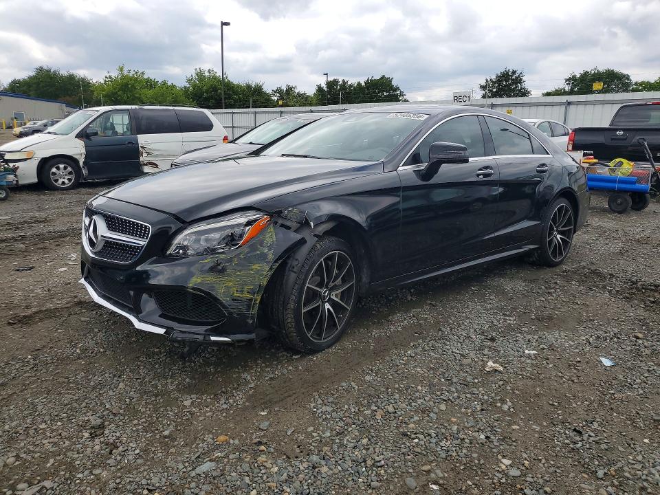 2015 Mercedes-benz Cls-class VIN WDDLJ7DB7FA153868 COPART salvage auction — FRONT END, Ca - Salvage Certificate, sold $6,100 on 2026-07-07 (photo 1)