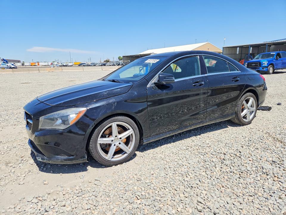 2015 Mercedes-benz Cla-klasse VIN WDDSJ4EB8FN209608 COPART salvage auction — FRONT END, Co - Salvage Title, sold $1,600 on 2026-07-15 (photo 1)