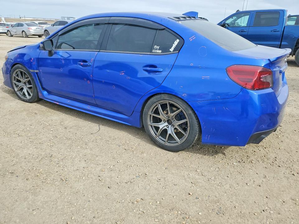 2018 Subaru Wrx VIN JF1VA1H60J9807168 COPART salvage auction — FRONT END, Ab - Bos - Salvage, sold $4,750 on 2026-07-09 (photo 2)