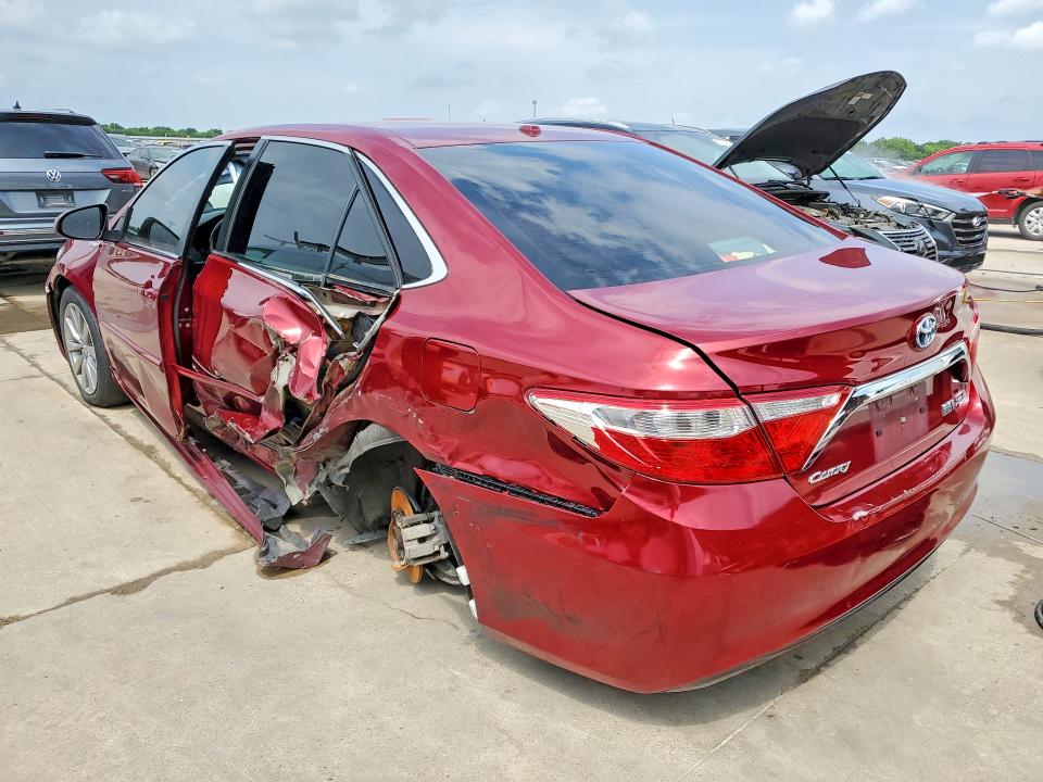 2017 Toyota Camry hybrid VIN 4T1BD1FKXHU221228 COPART salvage auction — REAR END, Tx - Salvage Vehicle Title, sold $475 on 2026-07-09 (photo 2)
