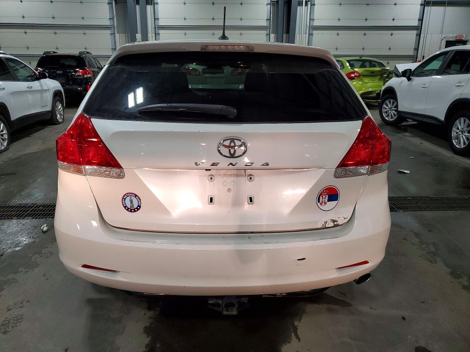 2011 Toyota Venza VIN 4T3ZA3BBXBU046437 COPART salvage auction — FRONT END, Mn - Cert Of Title-Prior Salvage, sold $2,000 on 2026-07-09 (photo 6)