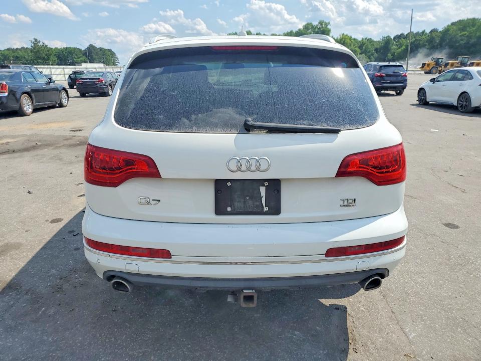 2014 Audi Q7 VIN WA1LMAFE3ED005293 COPART salvage auction — FRONT END, Nc - Dealer Only Clean Title, sold $5,300 on 2026-07-07 (photo 6)