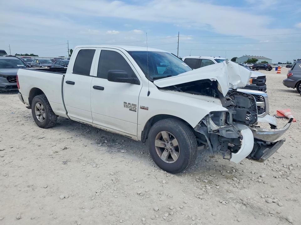 2019 Ram 1500 VIN 1C6RR6FT9KS683851 COPART salvage auction — FRONT END, Tx - Salvage Vehicle Title, sold $1,200 on 2026-07-09 (photo 4)