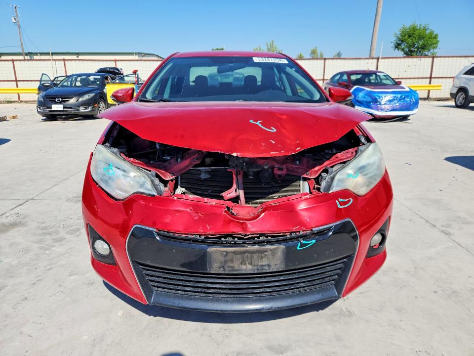 2016 Toyota Corolla VIN 5YFBURHE7GP467692 COPART salvage auction — FRONT END, Tx - Certificate Of Title, sold $175 on 2026-07-31 (photo 5)