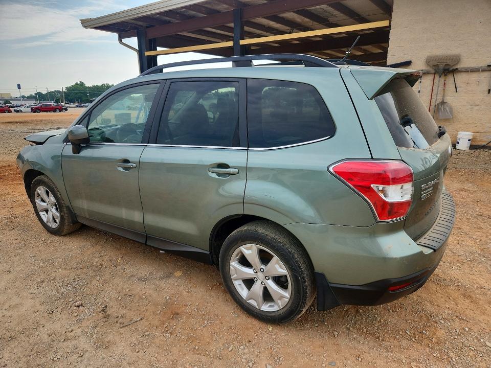2014 Subaru VIN JF2SJAJC2EH537905 COPART salvage auction — FRONT END, Al - Cert Of Title-Salvage Title, sold $525 on 2026-07-22 (photo 2)