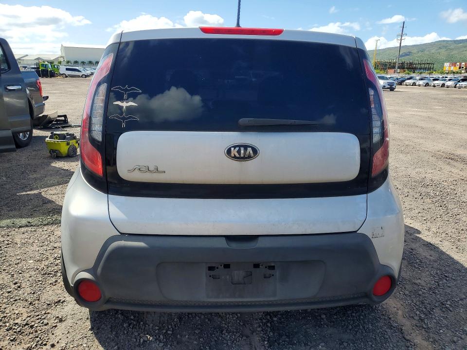 2014 Kia VIN KNDJP3A52E7710768 COPART salvage auction — MECHANICAL, Hi - Certificate Of Title, sold $500 on 2026-07-13 (photo 6)