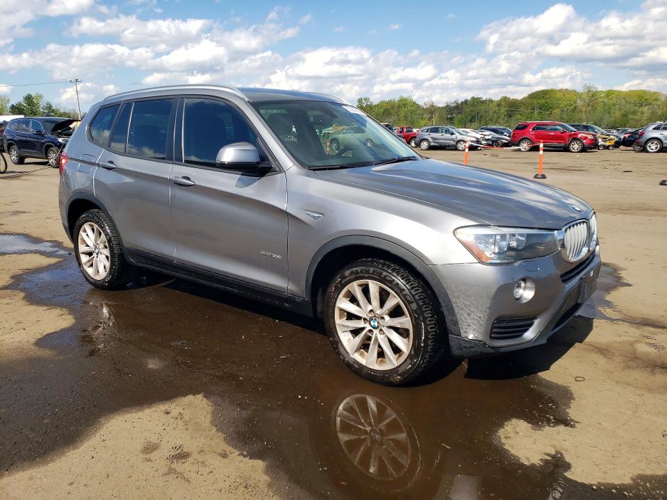 2017 BMW VIN 5UXWZ7C39H0X40073 COPART salvage auction — REAR END, Ct - Cert Of Title-Salvage, sold $3,050 on 2026-07-10 (photo 4)