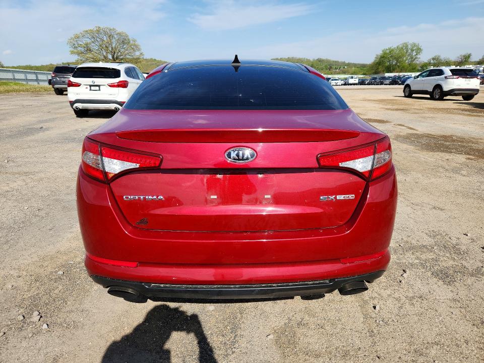 2012 Kia Optima VIN 5XXGR4A6XCG004929 COPART salvage auction — FRONT END, Wi - Junked Vehicle Bill Of Sale, sold $175 on 2026-07-28 (photo 6)