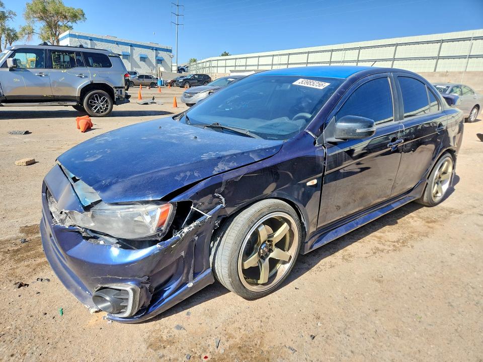 2015 Mitsubishi Lancer VIN JA32U2FU3EU005095 COPART salvage auction — FRONT END, Nm - Cert Of Title-Salvage, sold $825 on 2026-07-18 (photo 1)