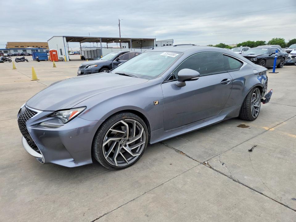 2015 Lexus VIN JTHSE5BC0F5004008 COPART salvage auction — REAR END, Tx - Salvage Vehicle Title, sold $375 on 2026-07-30 (photo 1)