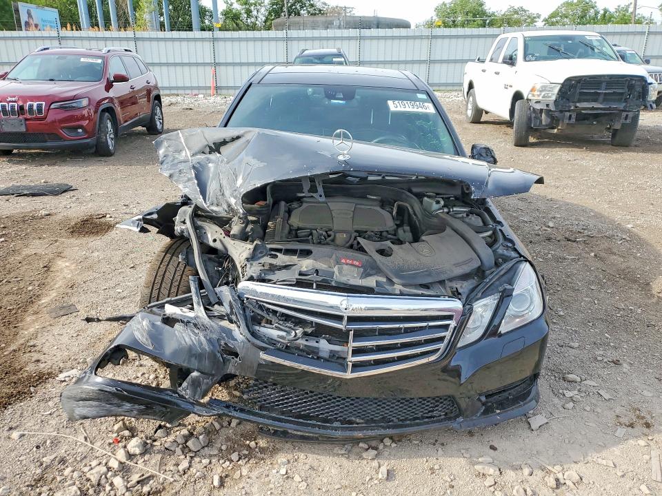 2013 Mercedes-benz E-klasse VIN WDDHF8JB4DA714008 COPART salvage auction — FRONT END, Il - Salvage Certificate, sold $825 on 2026-07-29 (photo 5)