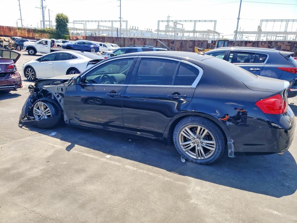 2015 Infiniti Q40 VIN JN1CV6AP3FM502342 COPART salvage auction — FRONT END, Ca - Salvage Certificate, sold $1,950 on 2026-07-08 (photo 2)