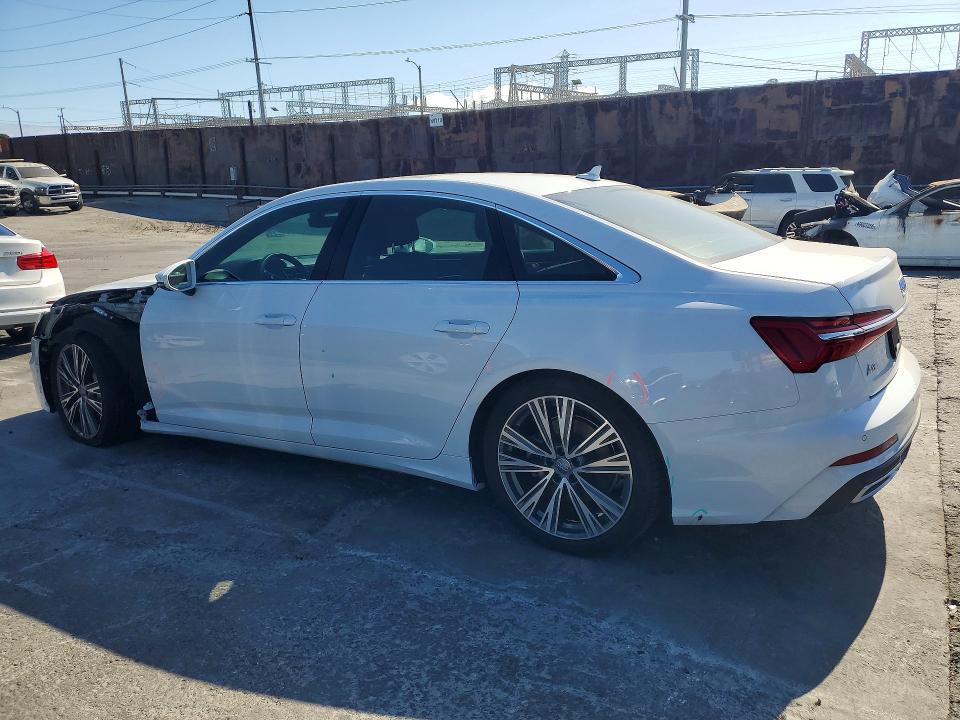2019 Audi A6 VIN WAUK2AF24KN107816 COPART salvage auction — FRONT END, Ca - Salvage Certificate, sold $8,700 on 2026-07-24 (photo 2)