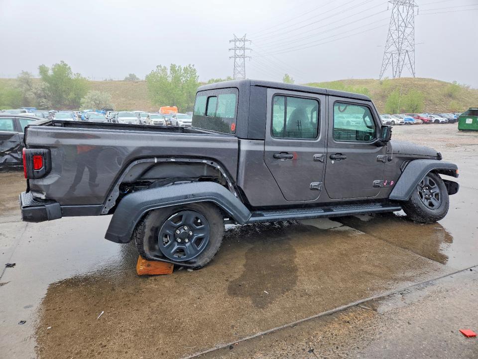 2023 Jeep Gladiator VIN 1C6JJTAG6PL542167 COPART salvage auction — FRONT END, Co - Public - Salvage Title, sold $11,100 on 2026-07-27 (photo 3)