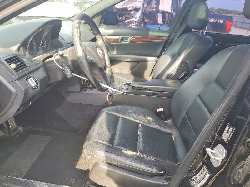 2009 Mercedes-benz C class VIN WDDGF81X39R051773 COPART salvage auction — NORMAL WEAR, Ms - Certificate Of Title, sold $600 on 2026-07-15 (photo 7)
