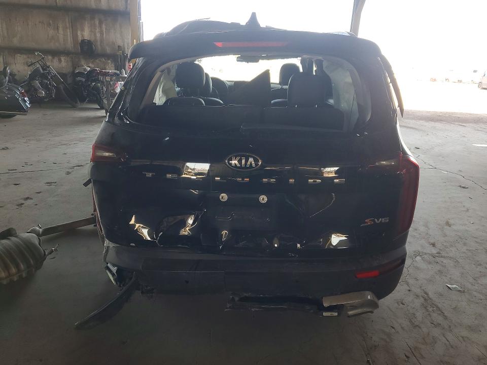 2021 Kia Telluride VIN 5XYP64HC7MG097524 COPART salvage auction — REAR END, Az - Cert Of Title - Salvage, sold $1,450 on 2026-07-22 (photo 6)