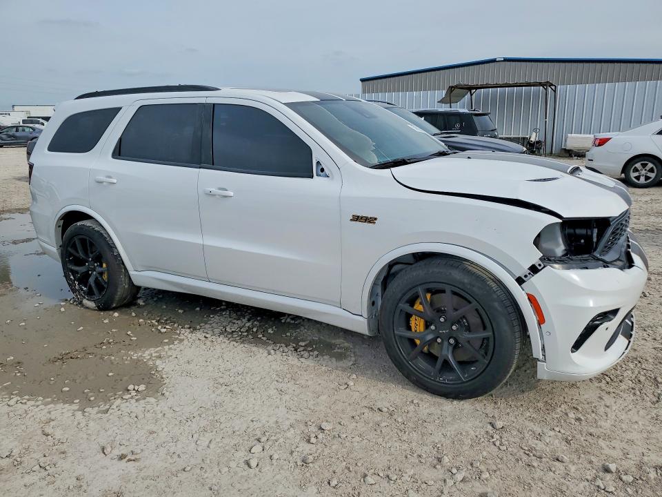 2024 Dodge Durango VIN 1C4SDJGJ8RC220595 COPART salvage auction — FRONT END, Tx - Certificate Of Title, sold $38,750 on 2026-07-21 (photo 4)