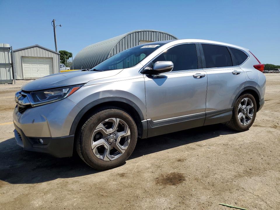 2018 Honda Cr-v VIN 7FARW1H83JE037749 COPART salvage auction — SIDE, KS - CERT OF TITLE-SALVAGE, sold $7,200 on 2026-07-13 (photo 1)
