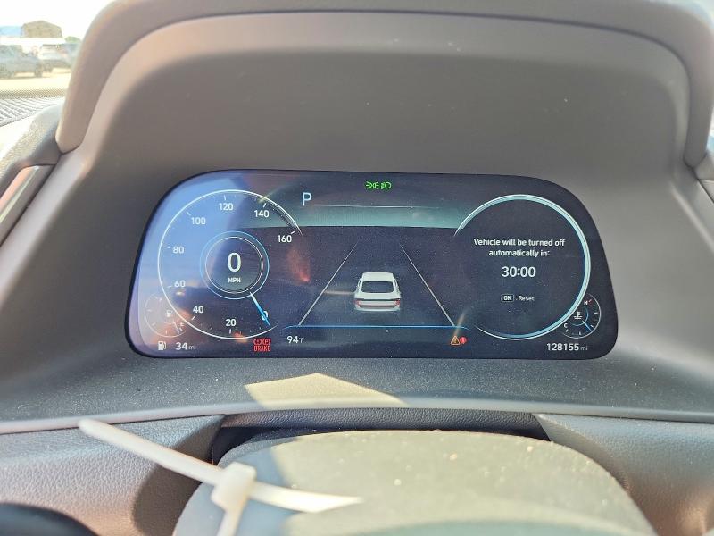 2022 Hyundai Sonata VIN KMHL14JAXNA225502 COPART salvage auction — REAR END, Al - Cert Of Title-Salvage Title, sold $4,650 on 2026-07-30 (photo 9)