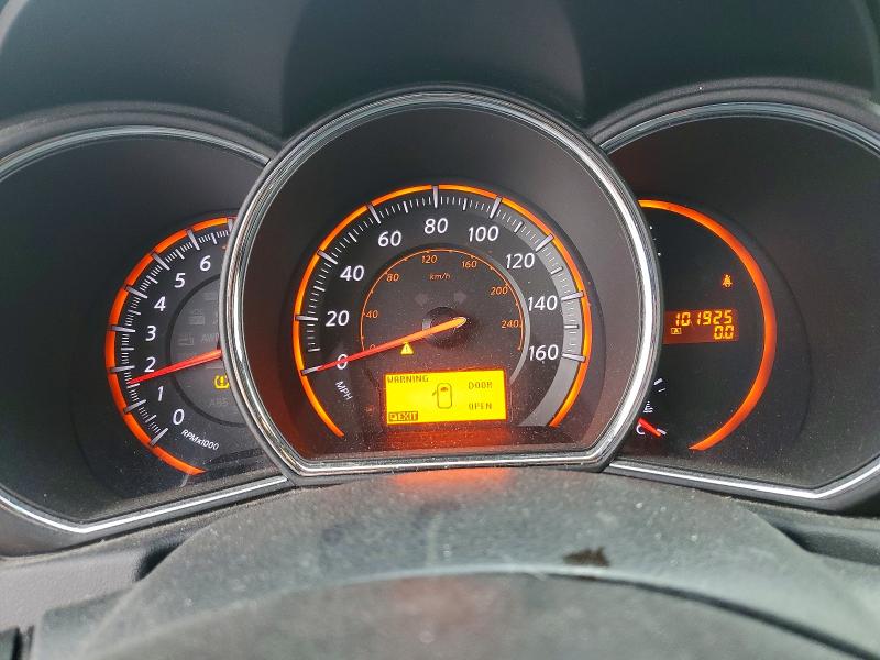 2010 Nissan Murano VIN JN8AZ1MW7AW107743 COPART salvage auction — HAIL, IA - CERT OF TITLE-SALVAGE TITLE, sold $1,500 on 2026-07-31 (photo 9)