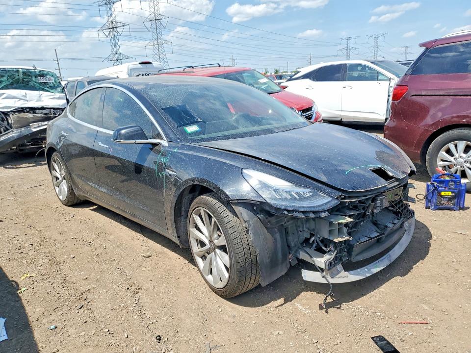 2020 Tesla Model 3 VIN 5YJ3E1EAXLF660803 COPART salvage auction — FRONT END, Il - Salvage Certificate, sold $3,600 on 2026-07-14 (photo 4)