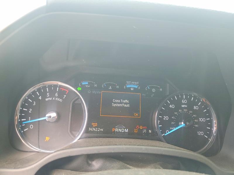 2021 Ford Expedition VIN 1FMJK1JT2MEA79530 COPART salvage auction — REAR END, Mi - Cert Of Title-Salvage Vehicle, sold $9,400 on 2026-07-09 (photo 9)