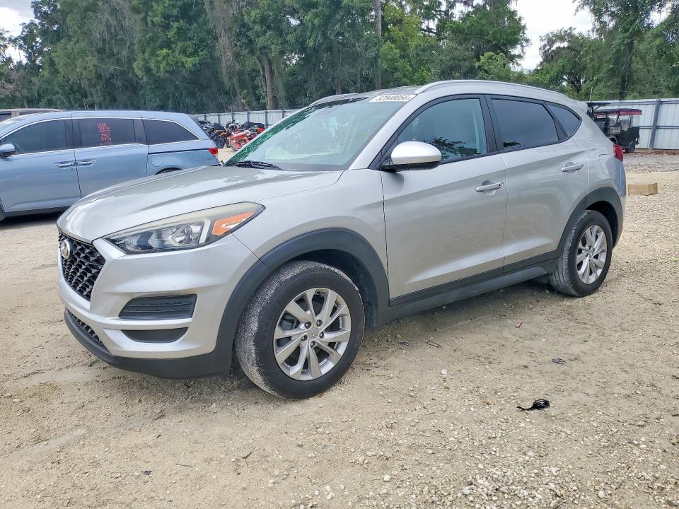 2020 Hyundai Tucson VIN KM8J33A40LU201551 COPART salvage auction — REAR END, Fl - Cert Of Title Slvg Rebuildable, sold $1,100 on 2026-07-21 (photo 1)
