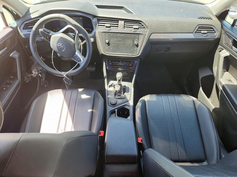 2022 Volkswagen Tiguan VIN 3VV2B7AX9NM046956 COPART salvage auction — ROLLOVER, Co - Dis/Dlr/Exp Only Clean Title, sold $6,800 on 2026-07-02 (photo 8)
