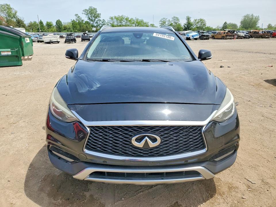 2017 Infiniti VIN SJKCH5CR0HA022855 COPART salvage auction — HAIL, Il - Salvage Certificate, sold $250 on 2026-07-21 (photo 5)