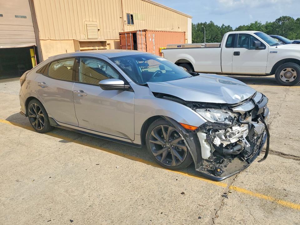 2019 Honda Civic VIN SHHFK7H47KU210344 COPART salvage auction — FRONT END, Sc - Cert Of Title-Salvage, sold $5,000 on 2026-07-17 (photo 4)