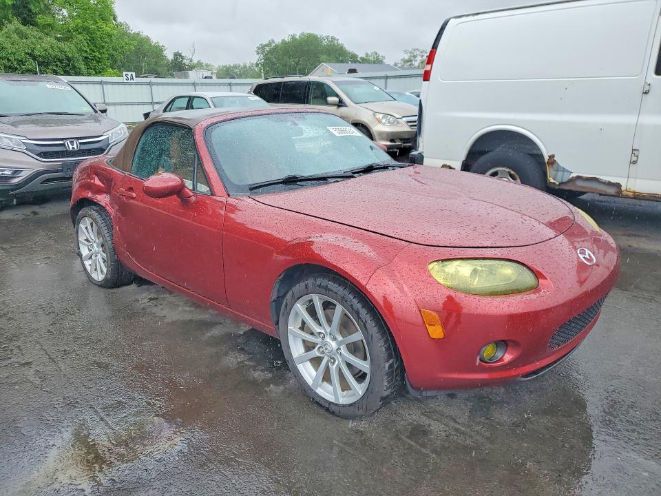2006 Mazda Mx-5 VIN JM1NC25F960113816 COPART salvage auction — SIDE, Nj - Cert Of Title-Salvage, sold $2,350 on 2026-07-14 (photo 4)