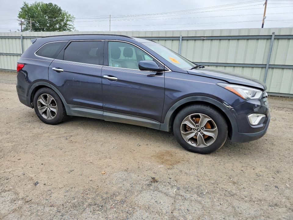 2014 Hyundai Santa fe VIN KM8SM4HF5EU069033 COPART salvage auction — NORMAL WEAR, La - Certificate Of Title, sold $375 on 2026-07-30 (photo 4)