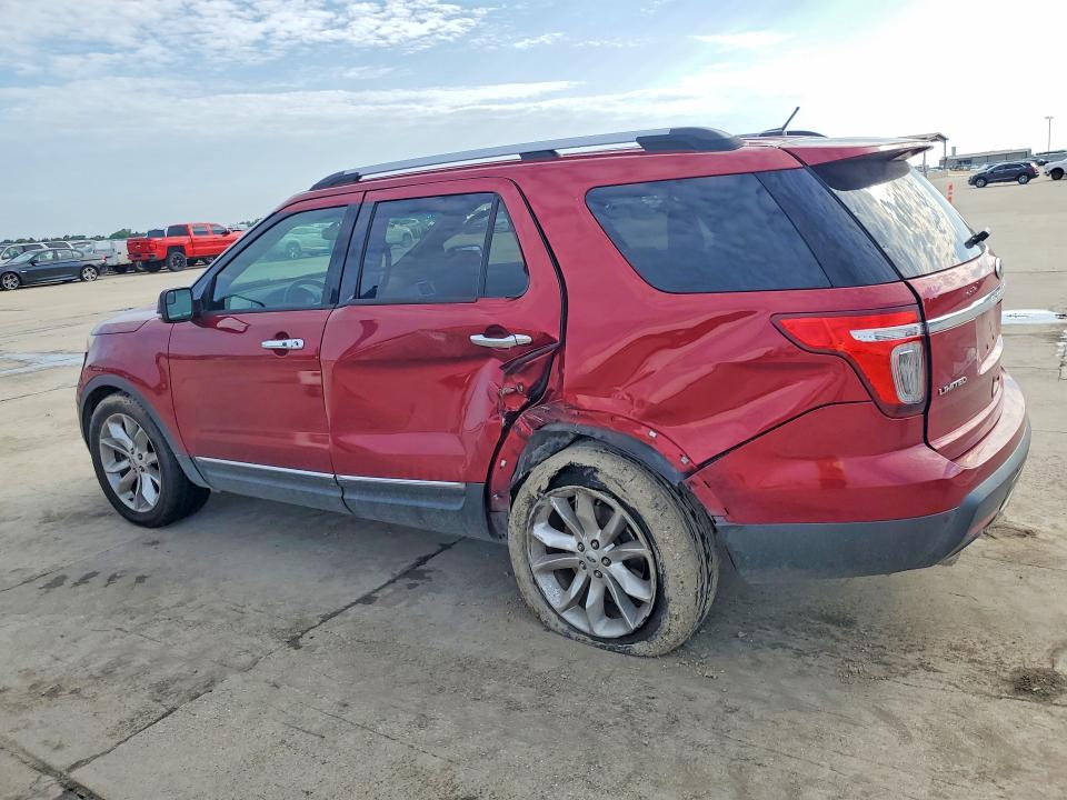 2014 Ford Explorer VIN 1FM5K7F82EGB17451 COPART salvage auction — REAR END, Tx - Salvage Vehicle Title, sold $2,450 on 2026-07-02 (photo 2)