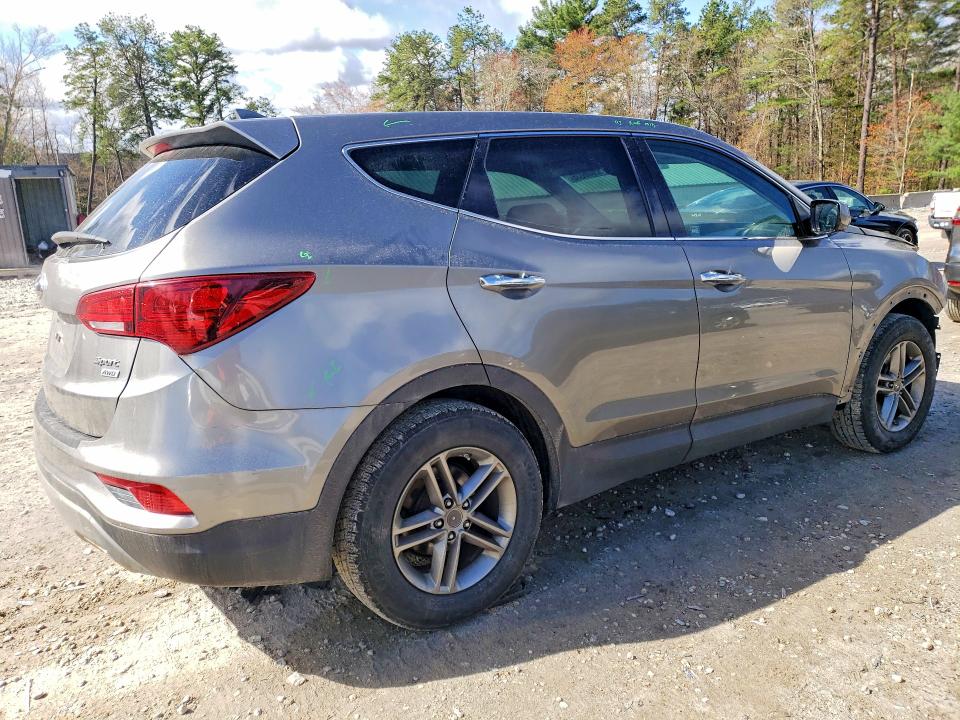 2017 Hyundai VIN 5XYZTDLB1HG384489 COPART salvage auction — FRONT END, Salvage Title, sold $2,700 on 2026-07-29 (photo 3)