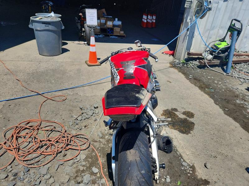 2011 Honda Cbr VIN JH2SC5942BK300107 COPART salvage auction — ALL OVER, Nj - Cert Of Title-Salvage, sold $500 on 2026-07-29 (photo 6)