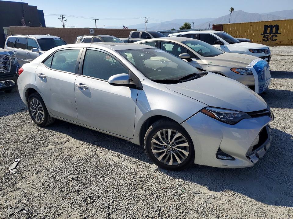 2018 Toyota Corolla VIN 5YFBURHE2JP795352 COPART salvage auction — FRONT END, Salvage Title, sold $825 on 2026-07-22 (photo 4)