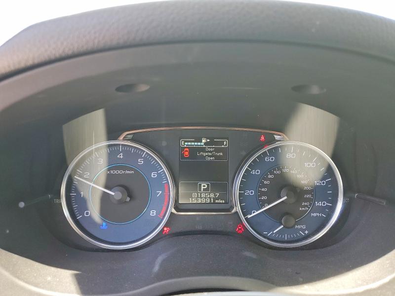 2015 Subaru Xv VIN JF2GPAPC2F8312736 COPART salvage auction — FRONT END, Nc - Salvage Certificate Of Title, sold $1,400 on 2026-07-29 (photo 9)