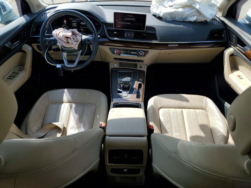2018 Audi Q5 VIN WA1BNAFYXJ2002724 COPART salvage auction — FRONT END, Il - Salvage Certificate, sold $3,350 on 2026-07-09 (photo 8)