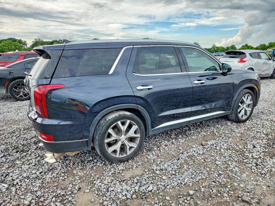 2021 Hyundai Palisade VIN KM8R4DHE2MU263880 COPART salvage auction — REAR END, AL - CERT OF TITLE-SALVAGE TITLE (P), sold $825 on 2026-07-28 (photo 3)