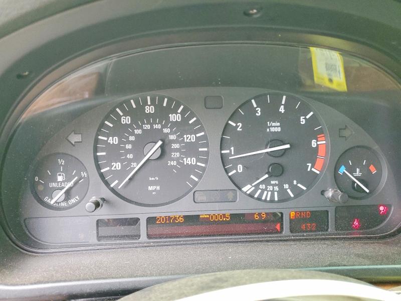 1998 BMW 5 series VIN WBADE6323WBW59042 COPART salvage auction — MINOR DENT/SCRATCHES, Ca - Dis/Dlr/Exp Only Clean Title, sold $1,050 on 2026-07-13 (photo 9)