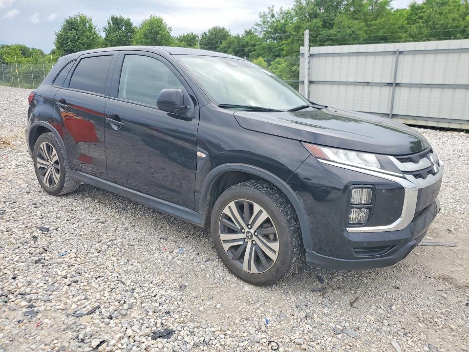 2021 Mitsubishi Outlander VIN JA4APUAU5MU033139 COPART salvage auction — HAIL, Ar - Cert Of Title-Salvage, sold $4,000 on 2026-07-20 (photo 4)