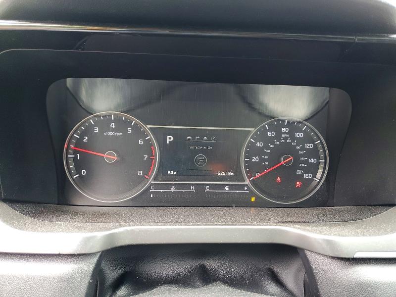 2022 Kia Sorento VIN 5XYRKDLF1NG115846 COPART salvage auction — BURN, NY - MV-907A SALVAGE CERTIFICATE, sold $700 on 2026-07-21 (photo 9)
